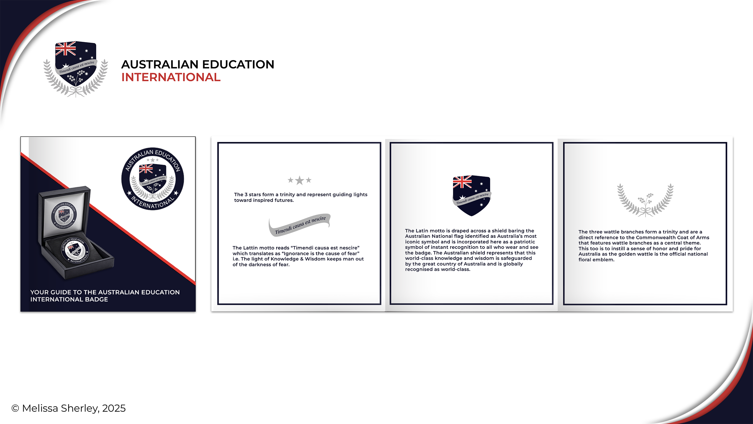 Info booklet by Melissa Sherley