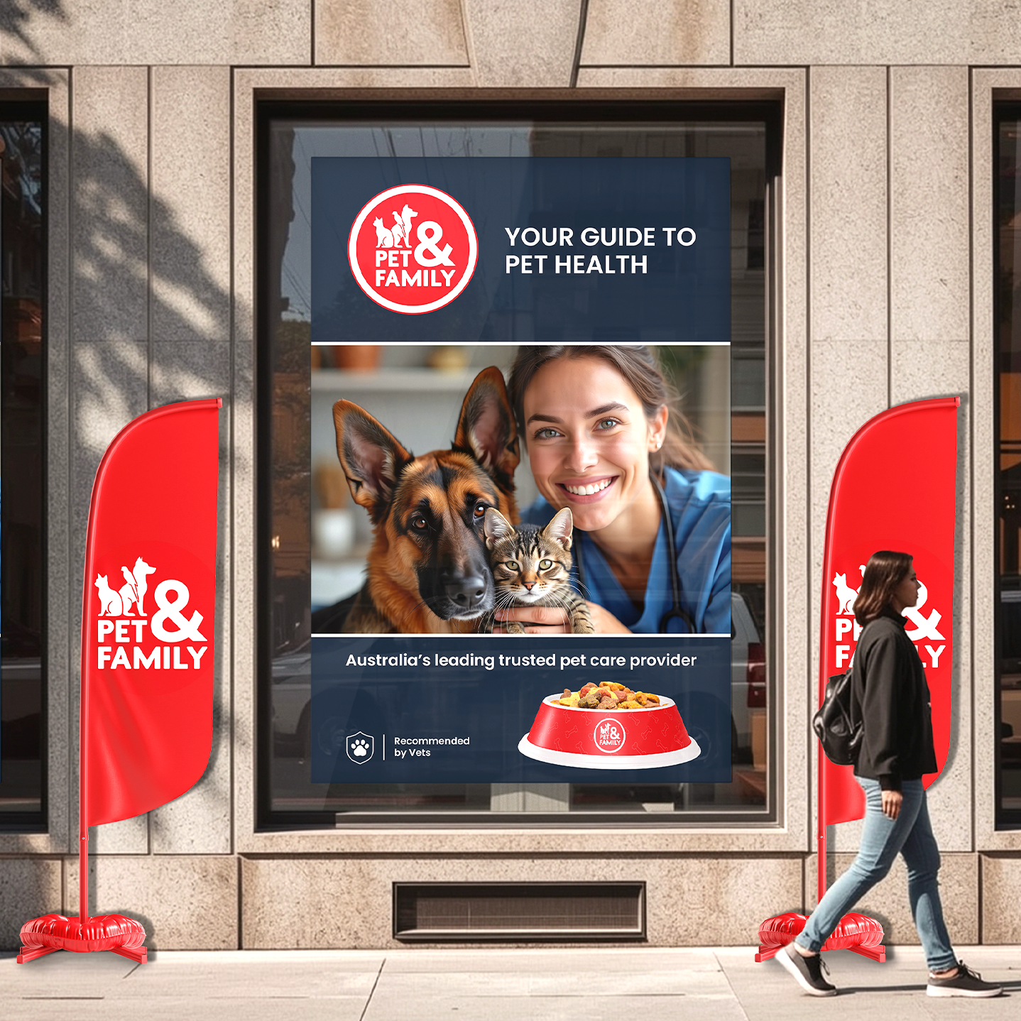 Pet & Family by Graphic Designer Melissa Sherley